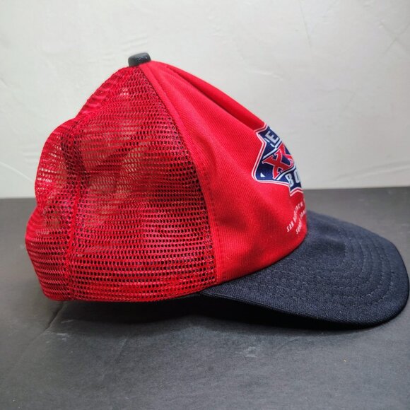 Vintage Super Bowl XXII New Era Hat Cap Snap Back Mesh Trucker Football NFL Mens - Picture 5 of 12